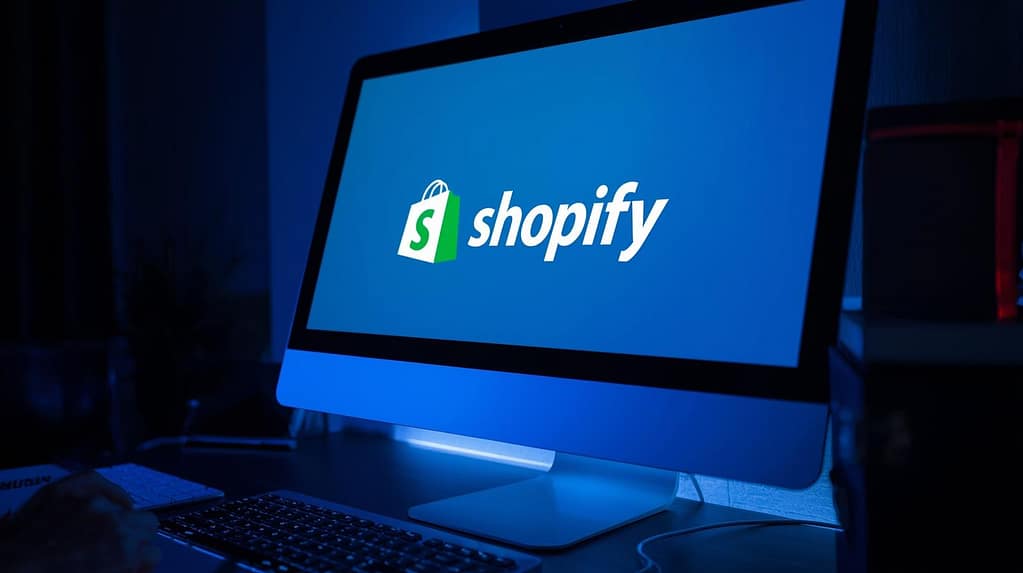 How to Make and Run Your Website on Shopify in 2026 and Build a Profitable Online Business 8 shopify open on a pc