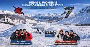 2026 Winter Olympics Men’s Snowboard Slopestyle 1 2026 Winter Olympics Men’s Snowboard Slopestyle