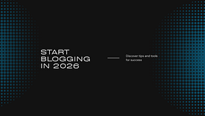Home 6 How to Start a Blog in 2026