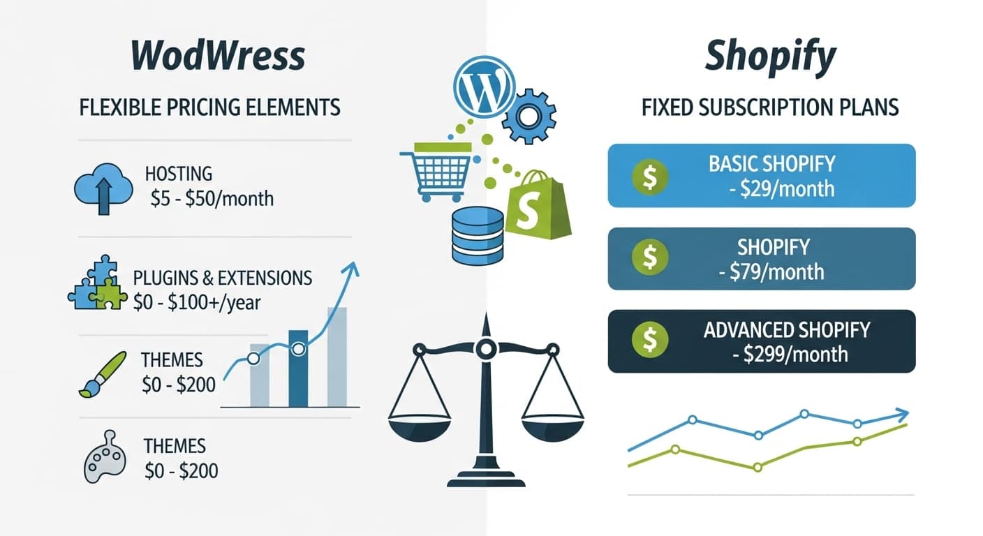 WordPress vs Shopify: Which Platform is Better for Your Online Business? 4 wordpress vs shopify comparison for ecommerce websites